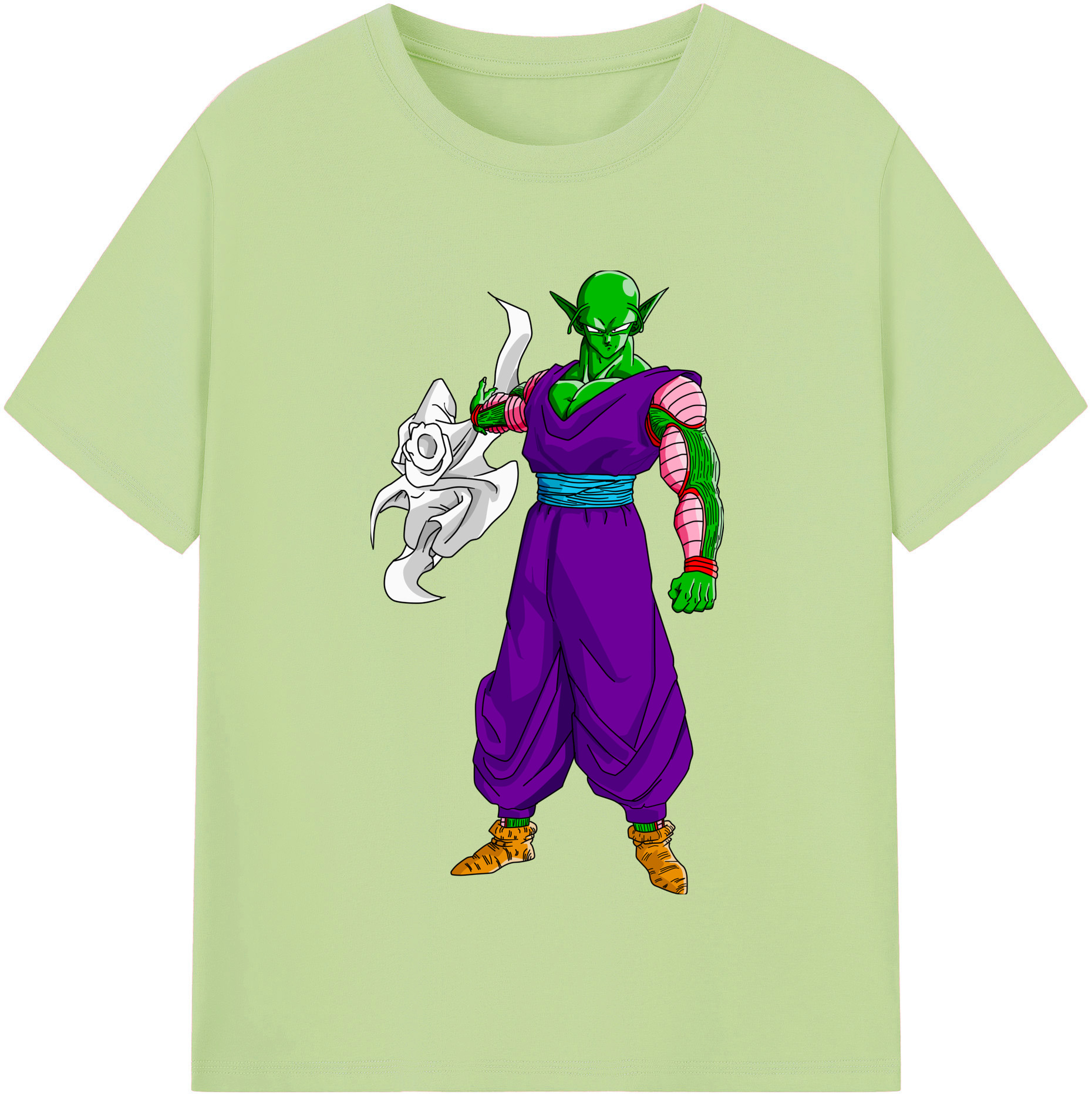 （画像用） ドラゴンボール ピッコロ DRAGON BALL Piccolo 綿100％半袖Tシャツ（フロントプリント）